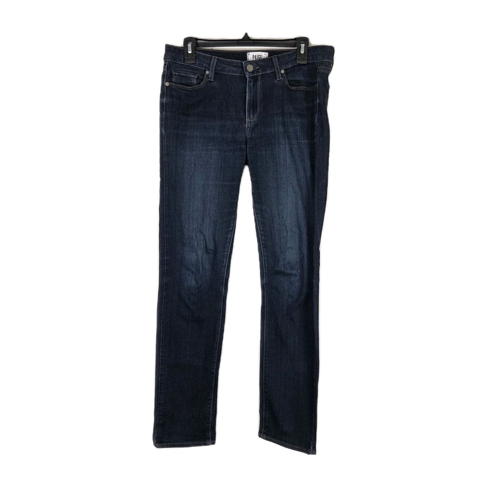 Paige Skyline Skinny Jeans Women's Size‎ 30 Inseam 30 Dark Wash Denim